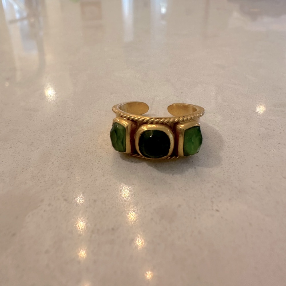 Julie Vos 3 stone ring